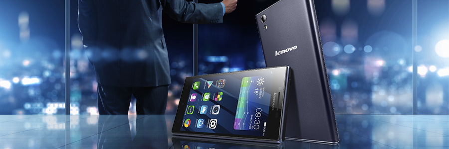 Mobilní telefon Lenovo P70 + zadní kryt a fólie modrý Mobilní telefon Lenovo P70 + zadní kryt a fólie modrý