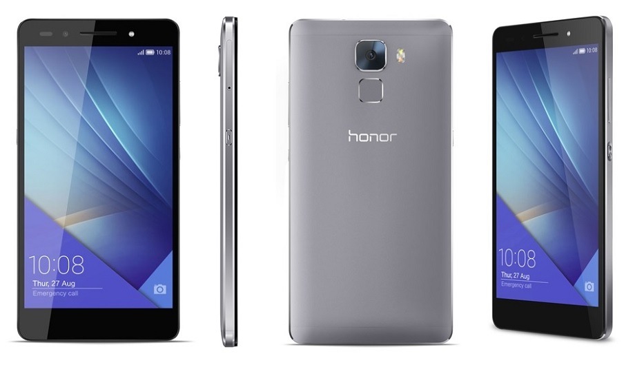 Mobilní telefon HONOR 7 Dual SIM šedý Mobilní telefon HONOR 7 Dual SIM šedý