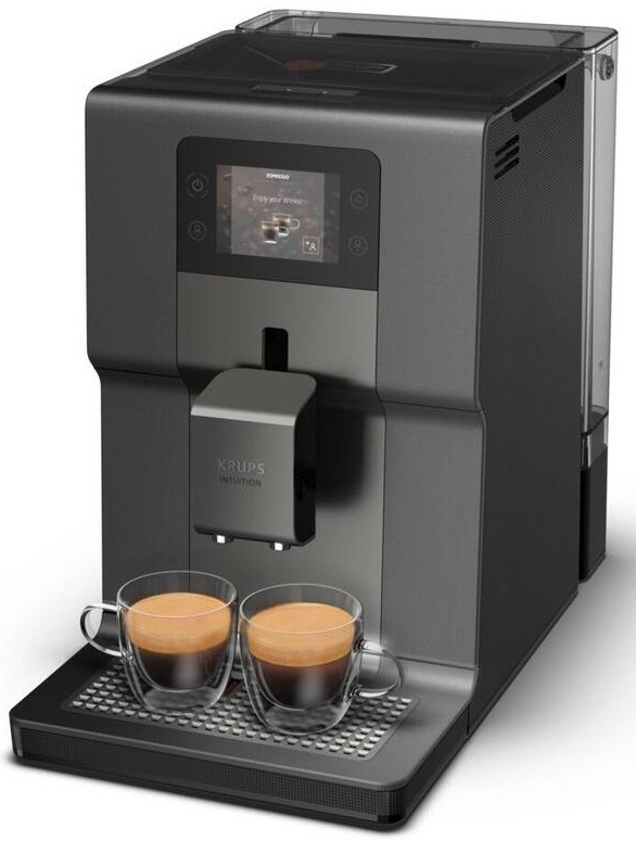 Automatický kávovar Krups Intuition Preference+ EA875U10 šedý