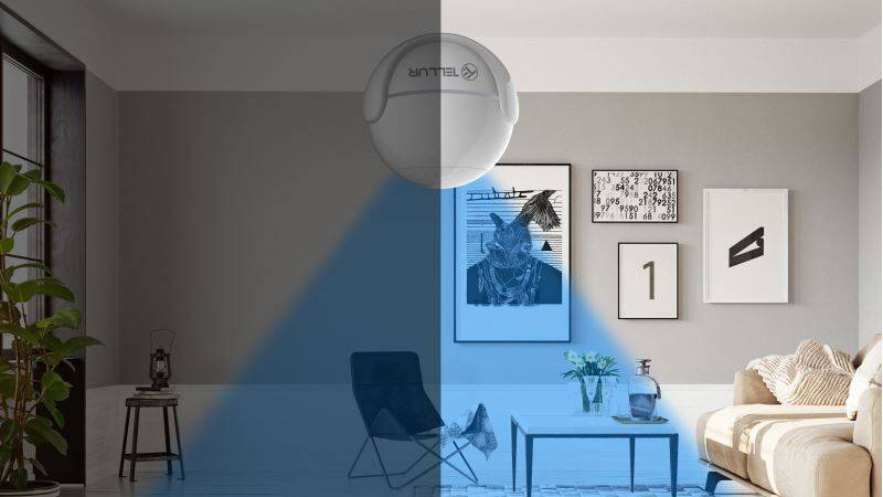 Detektor pohybu Tellur WiFi Smart, PIR Detektor pohybu Tellur WiFi Smart, PIR