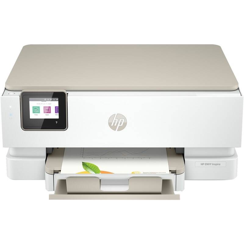 Tiskárna multifunkční HP ENVY Inspire 7220e, služba HP Instant Ink bílá/béžová HP ENVY Inspire 7220e