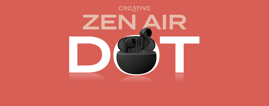 Sluchátka Creative Zen Air Dot černá Creative Zen Air Dot, černá