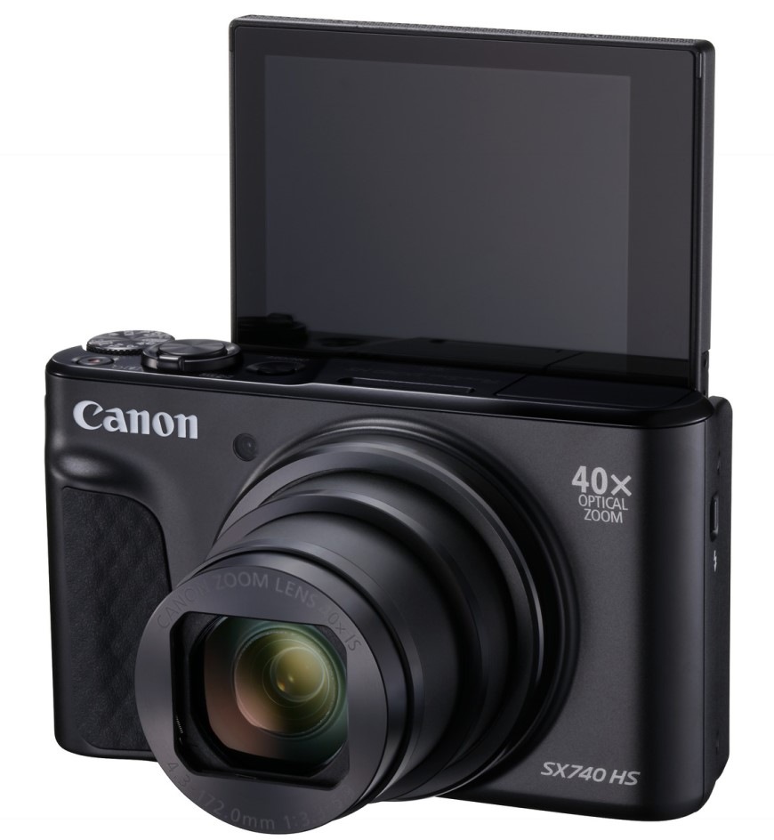 Digitální fotoaparát Canon PowerShot SX740 HS černý Digitální fotoaparát Canon PowerShot SX740 HS černý