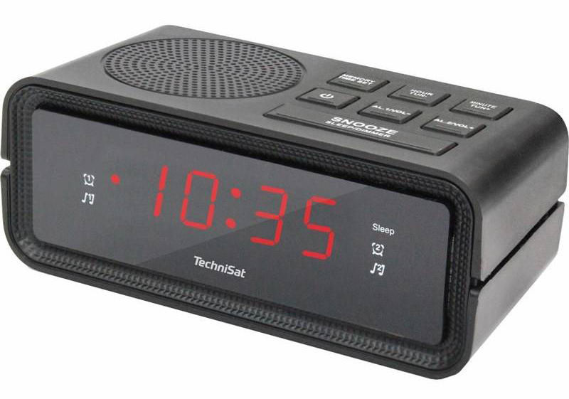 Radiobudík Technisat Digiclock Radio 2 černý TechniSat Digiclock 2