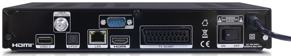 Satelitní přijímač AB Cryptobox 740HD černý
