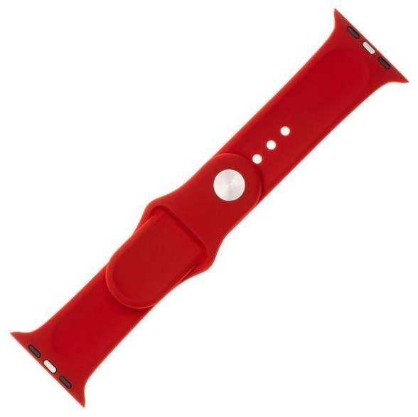 Řemínek FIXED Silicone Strap na Apple Watch 38/40/41 mm červený