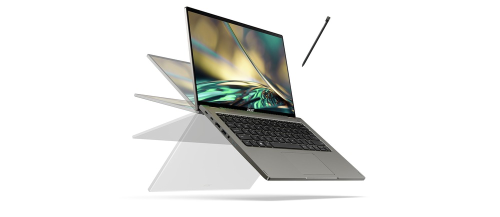 Notebook Acer Spin 5 (SP514-51N-55BF) šedý