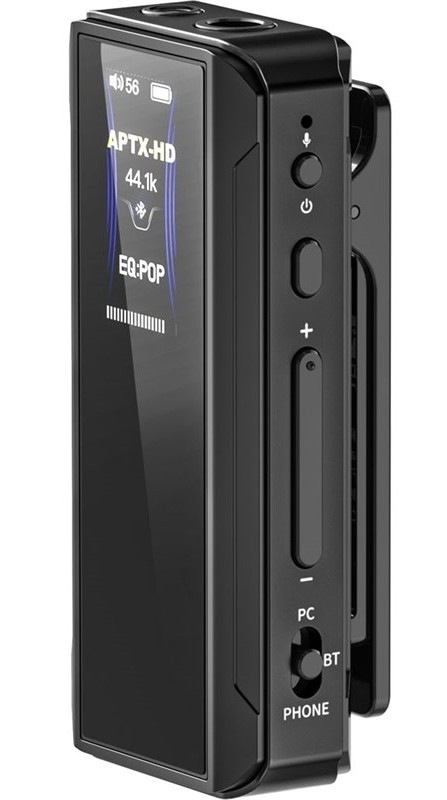 Sluchátkový zesilovač FiiO BTR13, USB-C, DAC převodník černý