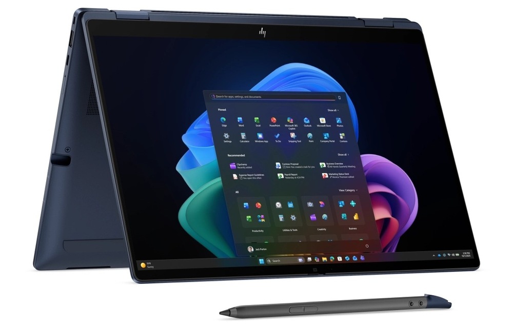 Notebook HP EliteBook X Flip G2i v poloze stanu