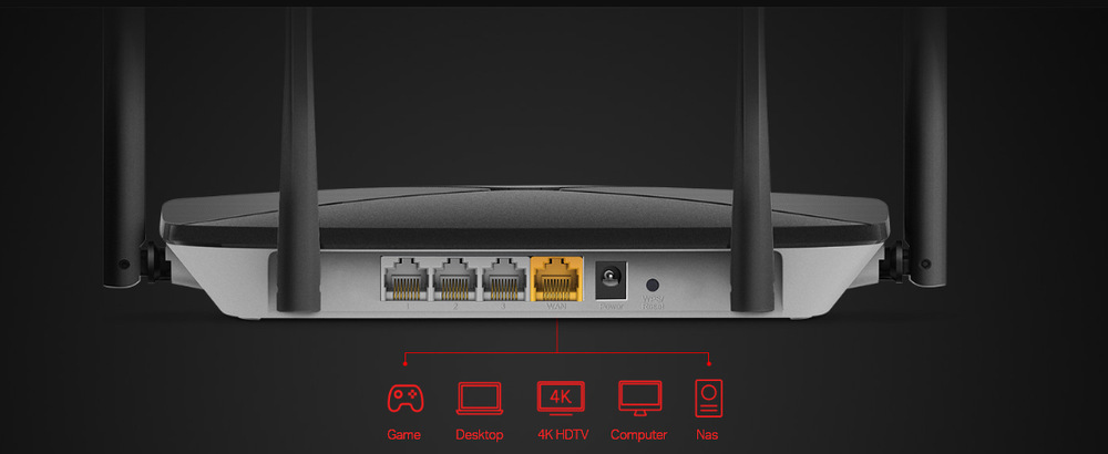 Router Mercusys AC12G černý Router Mercusys AC12G černý