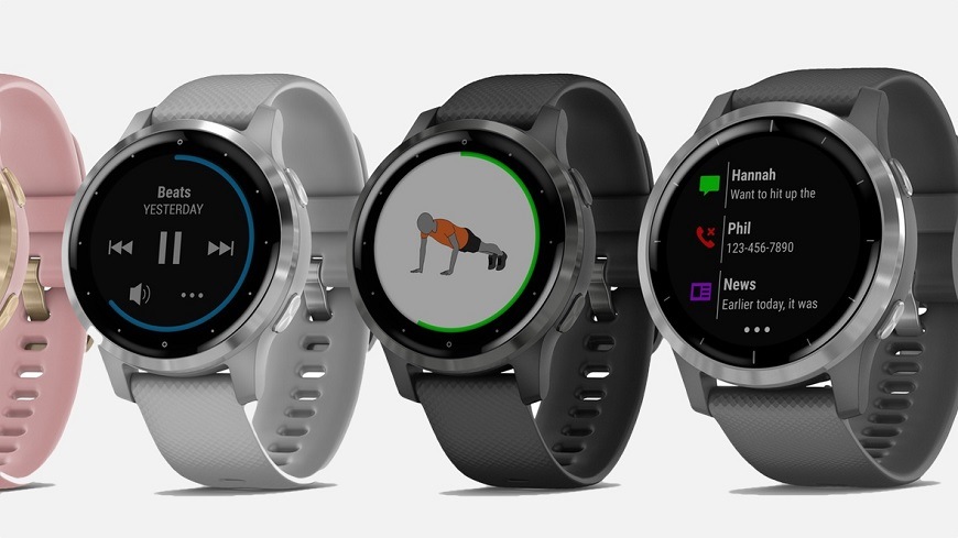 Chytré hodinky Garmin vívoactive4S Gray/Black Chytré hodinky Garmin vívoactive4S Gray/Black