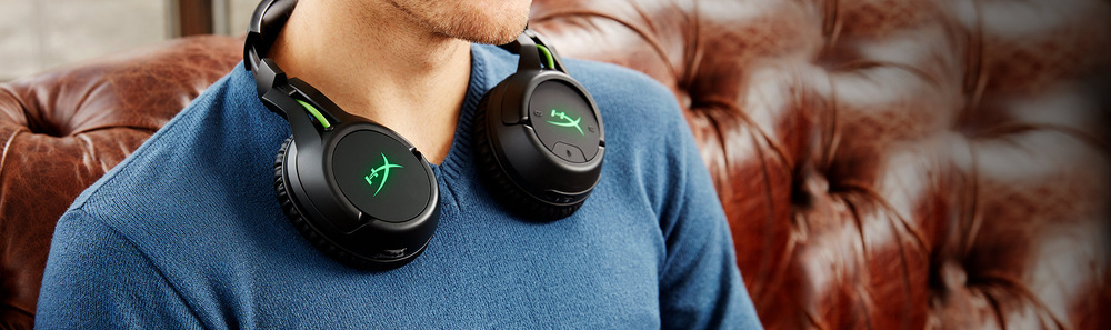 Headset HyperX CloudX Flight (Xbox Licensed) černý/zelený Headset HyperX CloudX Flight (Xbox Licensed) černý/zelený