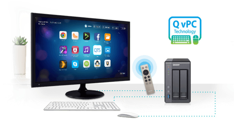 Datové úložiště (NAS) QNAP TS-251+-2G šedá Datové úložiště (NAS) QNAP TS-251+-2G šedá