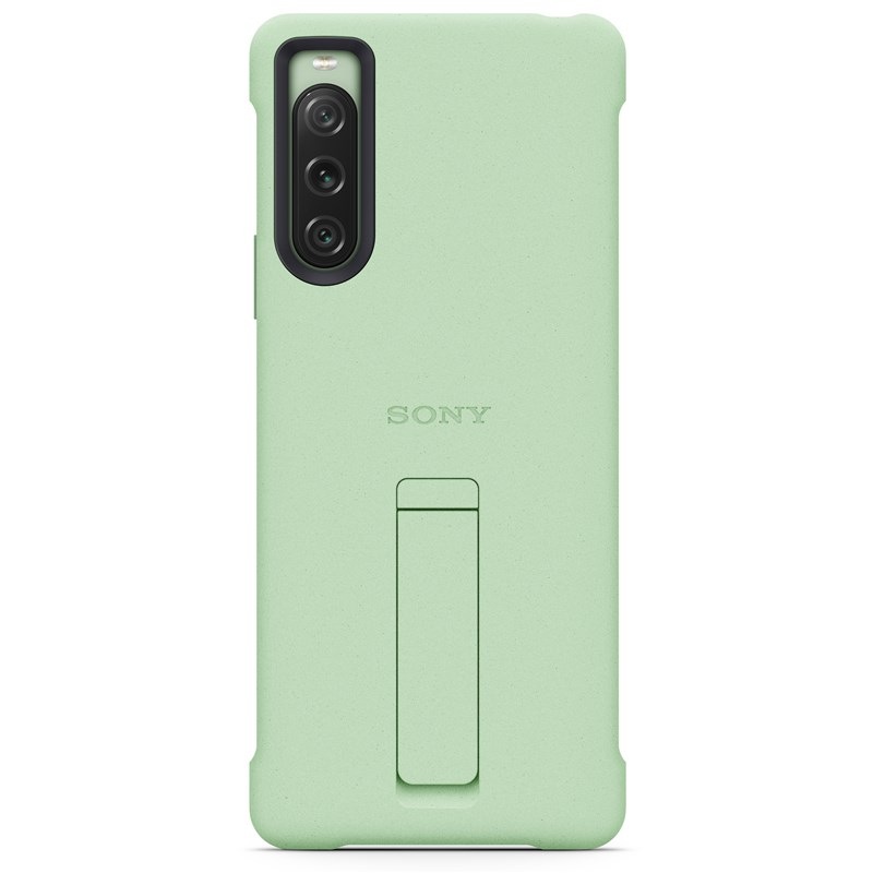 Kryt na mobil Sony Xperia 10 V 5G Stand Cover zelený
