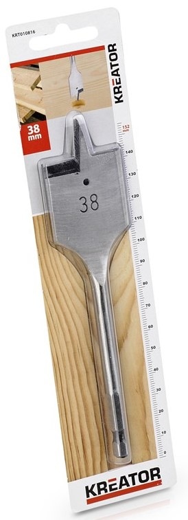 Vrták Kreator KRT010816, do dřeva 38×152 mm