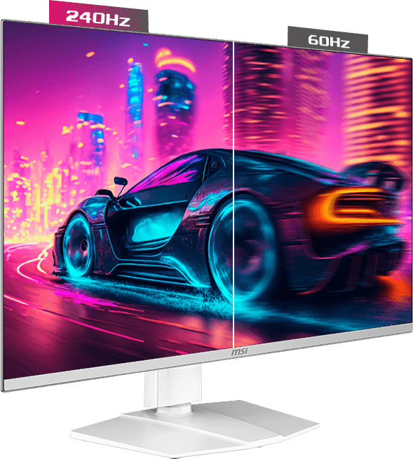 Herní monitor MSI MPG 321URXW QD-OLED bílý