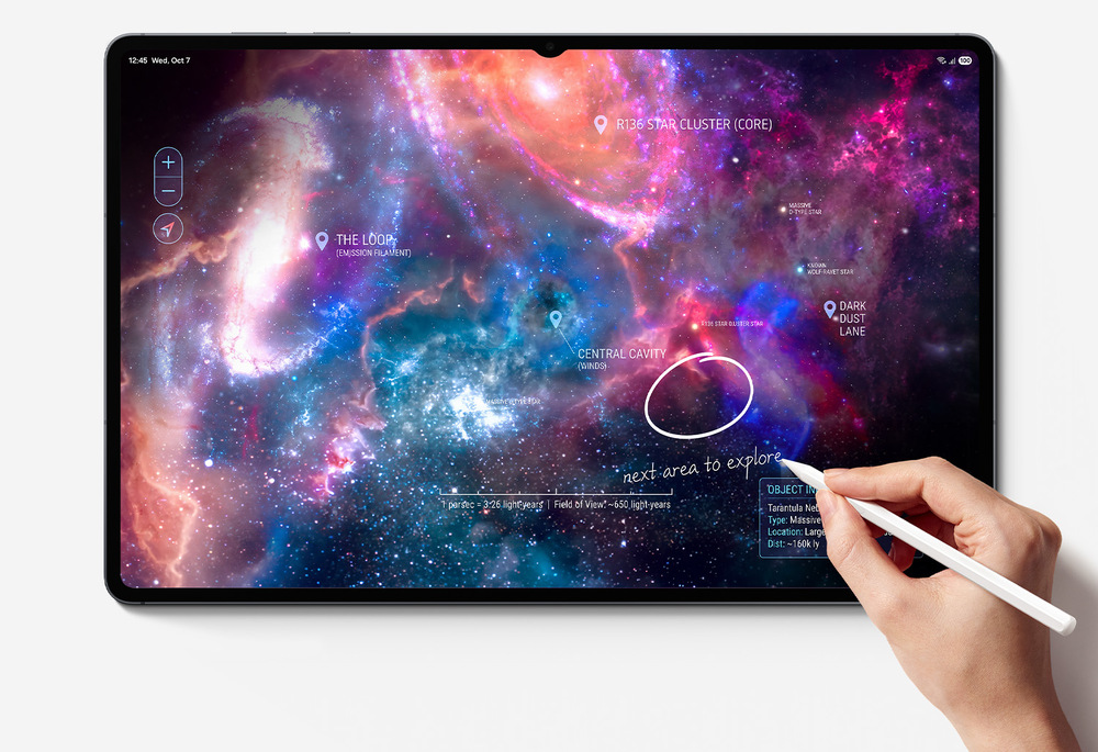 Dotykový tablet Samsung Galaxy Tab S12 Ultra 12 GB / 256 GB + dotykové pero šedý Samsung Galaxy Tab S12 Ultra exceluje nádherným Dynamic AMOLED 2X displejem