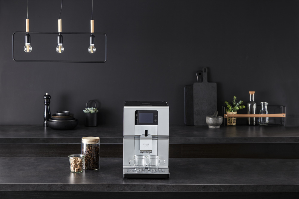 Automatický kávovar Krups Intuition Preference+ EA875E10 černý/chrom Automatický kávovar Krups Intuition Preference+ EA875E10 černý/chrom