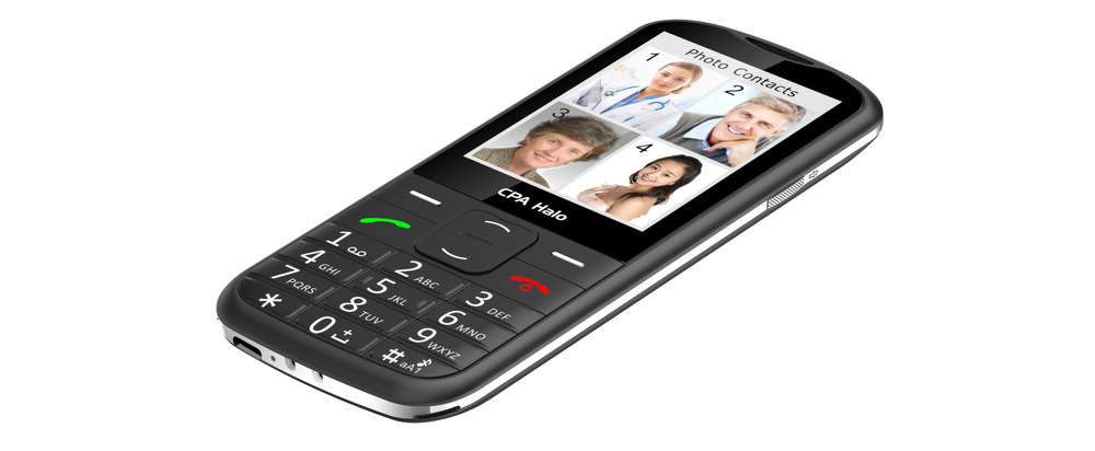 Mobilní telefon CPA Halo 28 Senior modrý Mobilní telefon CPA Halo 28 Senior modrý