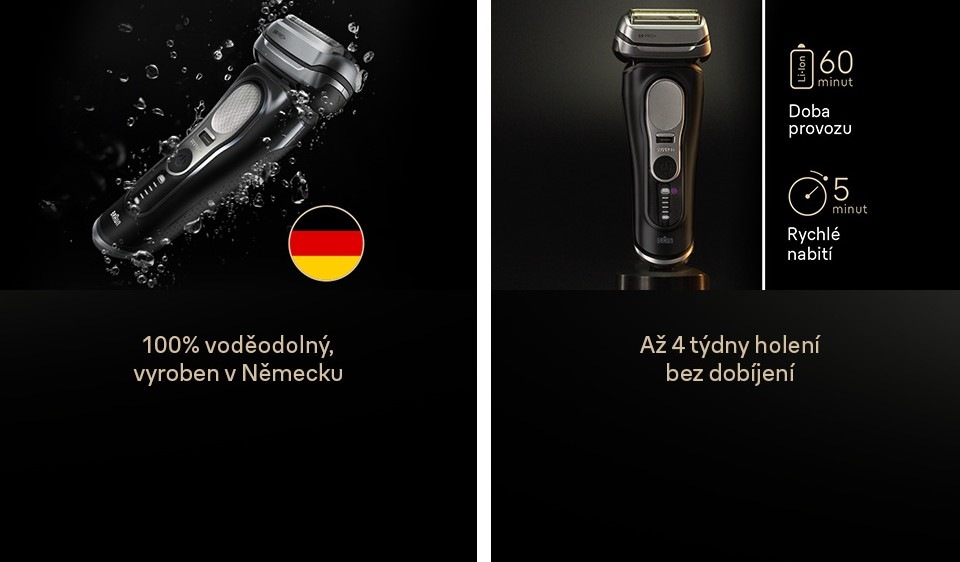 Holicí strojek Braun Series 9 PRO+ 9610s