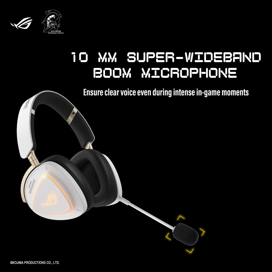 Headset Asus ROG Delta II-KJP bílý Herní headset Asus ROG Delta II-KJP s mikrofonem pro hlasovou komunikaci