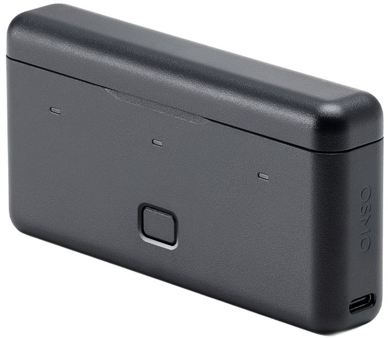 Nabíječka DJI Osmo Multifunctional Battery Case 3 současně nabije 3 baterie