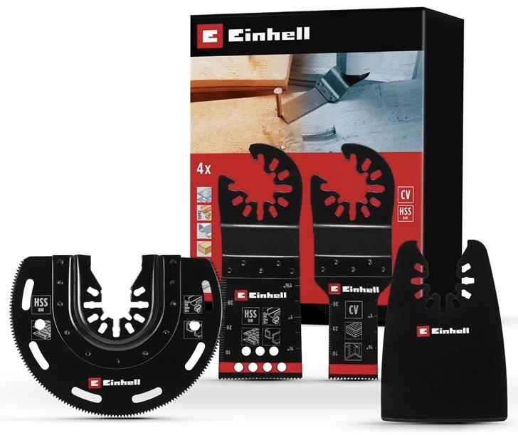 Sada pro multibrusku Einhell (4 ks) pro řezání i opravy