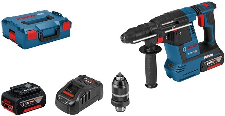 Vrtací kladivo Bosch Professional GBH 18V-26F (s baterií)