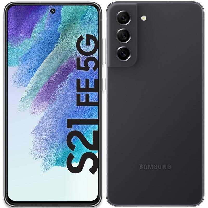 Mobilní telefon Samsung Galaxy S21 FE 5G 6GB/128GB - ZÁNOVNÍ - 12 měsíců záruka šedý