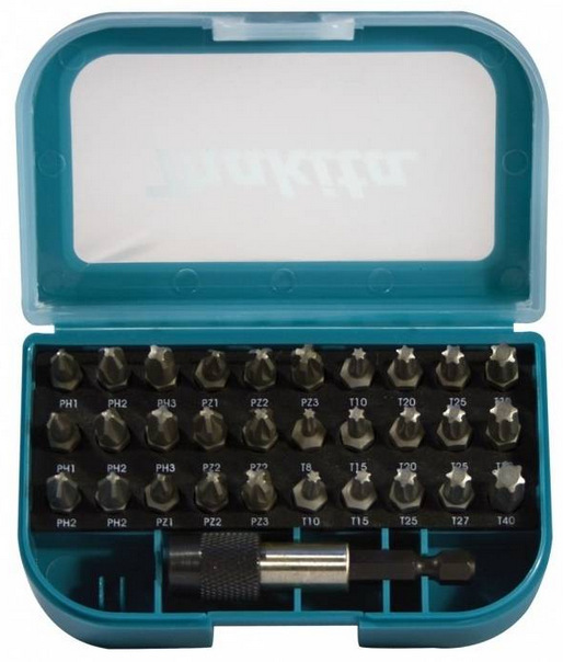 Sada bitů Makita P-73374 1/4" (31 ks) Makita P-73374 1/4" 31 ks