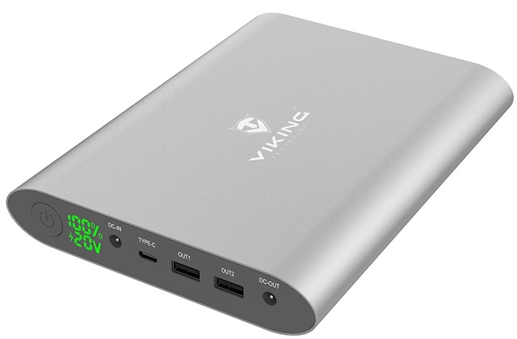 Powerbanka Viking Smartech II QC 3.0 40 000mAh šedá Viking Smartech II QC 3.0 40 000 mAh, šedá