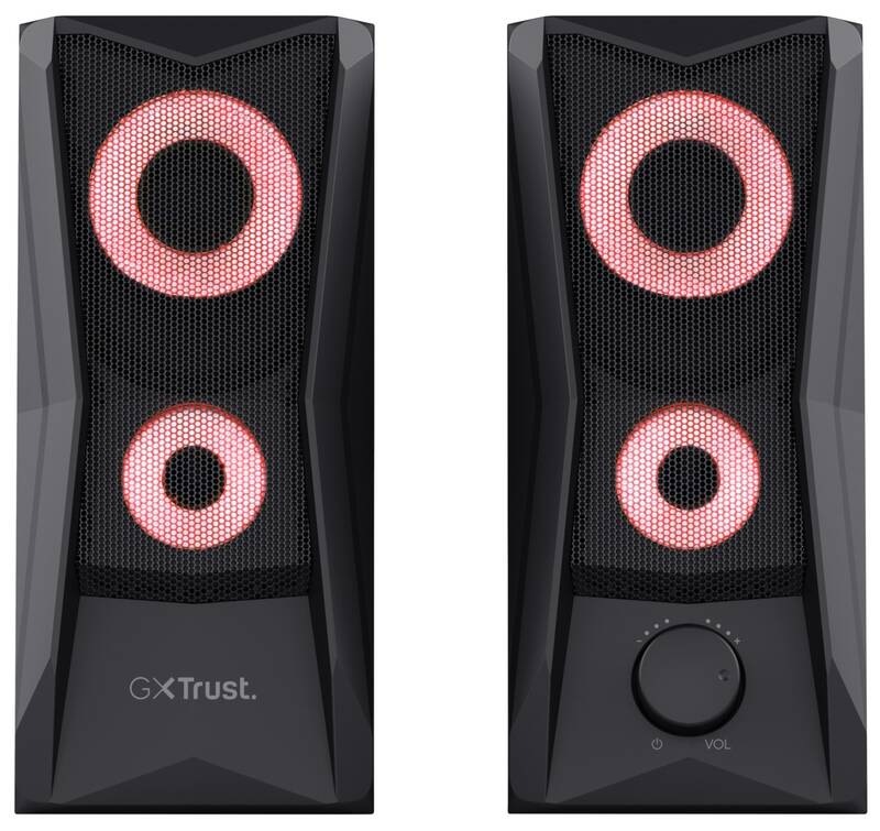 Reproduktory Trust GXT 606 Javv RGB-Illuminated 2.0 Speaker Set černé