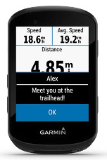 Cyklopočítač s GPS Garmin EDGE 530 černý