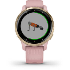 Chytré hodinky Garmin vívoactive4S LightGold/Pink 

 obrázek produktu 2 z 7