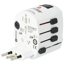 Cestovní adaptér SKROSS PRO World & USB, 6,3A max. bílý

 obrázek produktu 11 z 11