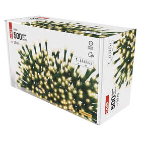 Vánoční osvětlení EMOS 500 LED řetěz, 50 m, venkovní i vnitřní, teplá bílá, časovač 

 obrázek produktu 8 z 8