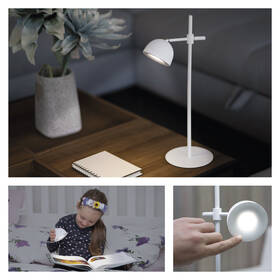 Stolní LED lampička EMOS SOPHIE, 200 lm, stmívání, 2,5 W, neutrální bílá bílá

 obrázek produktu 10 z 10