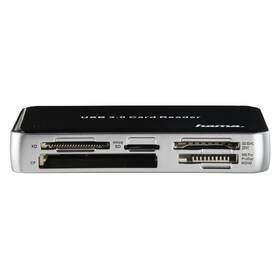 Čtečka paměťových karet Hama USB 3.0 All in One černá/stříbrná

 obrázek produktu 1 z 4