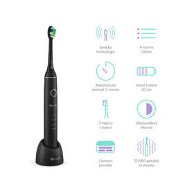 Zubní kartáček TrueLife SonicBrush Compact Black černý

 obrázek produktu 2 z 10
