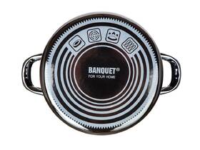 Hrnec s poklicí BANQUET METALLIC Black 24 cm, 3,7 černý

 obrázek produktu 5 z 7