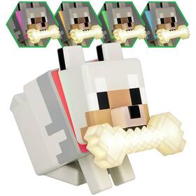Dekorativní LED Paladone Minecraft světlo vlk šedé/bílé/béžové/světle šedé

 obrázek produktu 2 z 2