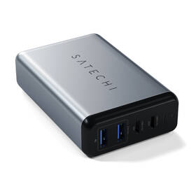 Nabíječka do sítě Satechi 75W Dual PD Travel Charger (2x USB,1x USB-C PD 18W,1x USB-C PD 60W) šedá

 obrázek produktu 3 z 8