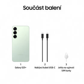 Mobilní telefon Samsung Galaxy S25+ 5G 12 GB / 512 GB zelený

 obrázek produktu 8 z 17