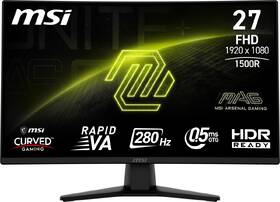 Herní monitor MSI MAG 274CXF černá barva

