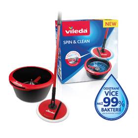 Mop sada Vileda Spin & Clean 

 obrázek produktu 2 z 3