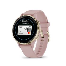 Chytré hodinky Garmin Venu 3S - Cream Gold / Dust Rose Silicone Band 

 obrázek produktu 1 z 3