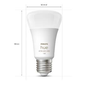 Startovací sada Philips 9W, E27, White a Color Ambiance (2ks) + Bridge 

 obrázek produktu 3 z 5