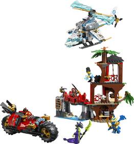 Stavebnice LEGO® NINJAGO® 71857 Souboj nindža vozidel a domek na stromě 

 obrázek produktu 1 z 8