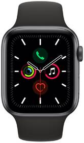 Chytré hodinky Apple GPS 44mm pouzdro z vesmírně šedého hliníku - černý sportovní řemínek 

 obrázek produktu 1 z 2