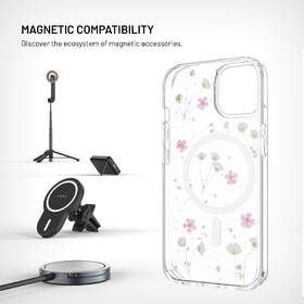 Kryt na mobil FIXED MagBloom s MagSafe na Apple iPhone 15 průhledný

 obrázek produktu 2 z 8
